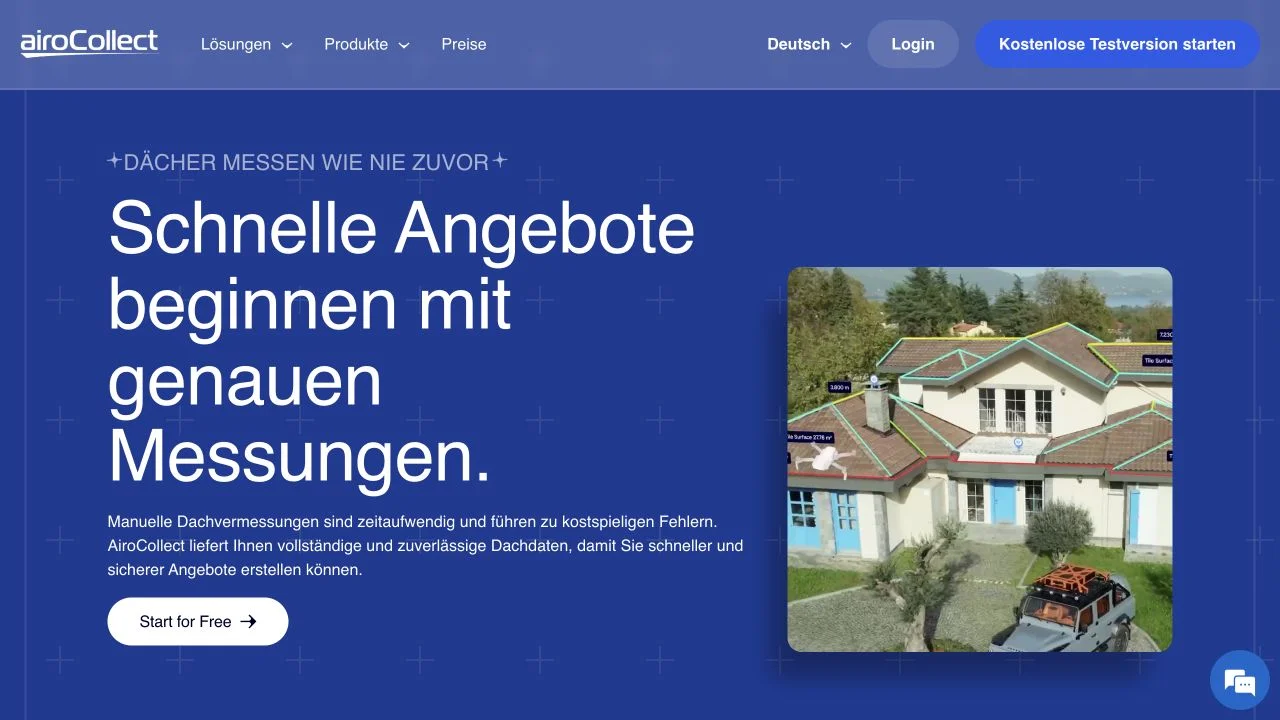 airocollect.com — Vorschau der Website